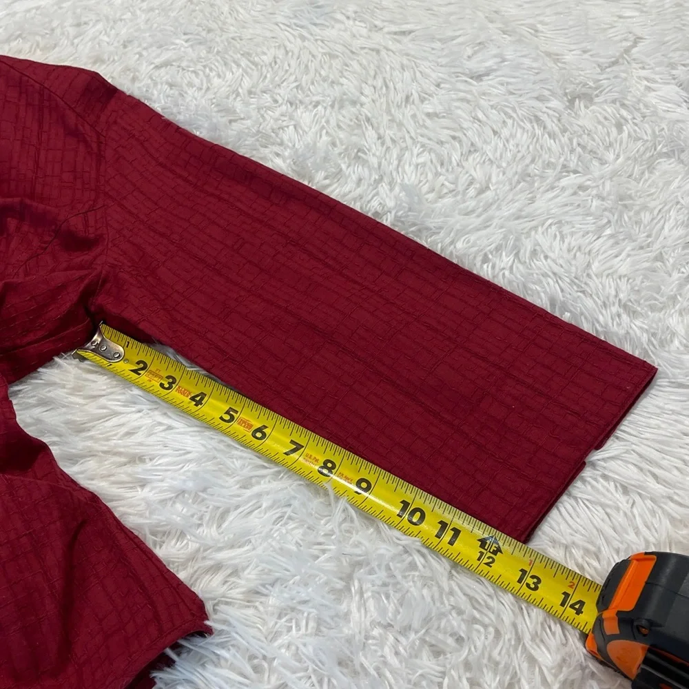Christopher & Banks Deep Red ZIP UP  Jacket SIZE M - Picture 7 of 10